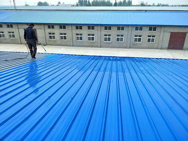 中原 彩钢瓦喷漆翻新工业厂房、仓库